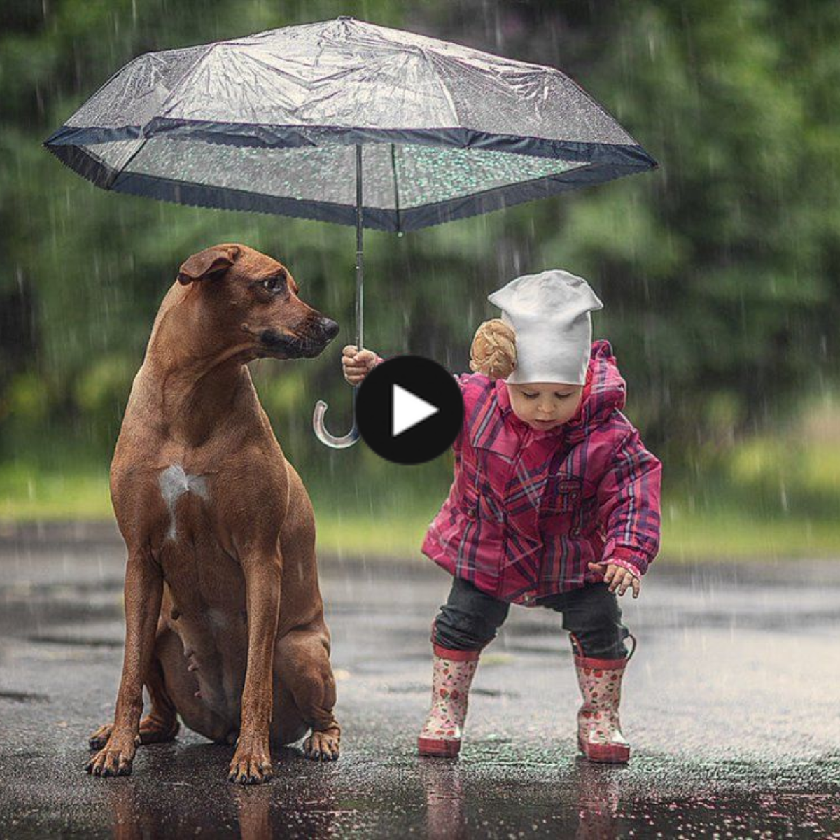touching action: A child’s profound emotional response to a grieving dog