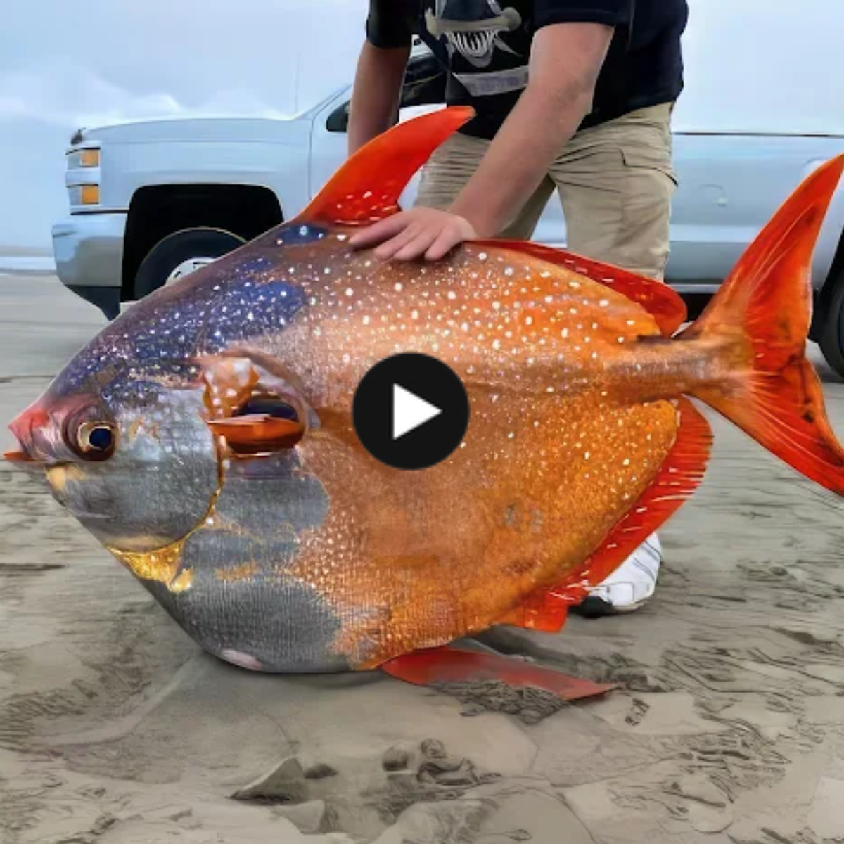 The massive 100-pound moonfish that was found in Seaside, Oregon, is said to be a sign of climate change by experts.