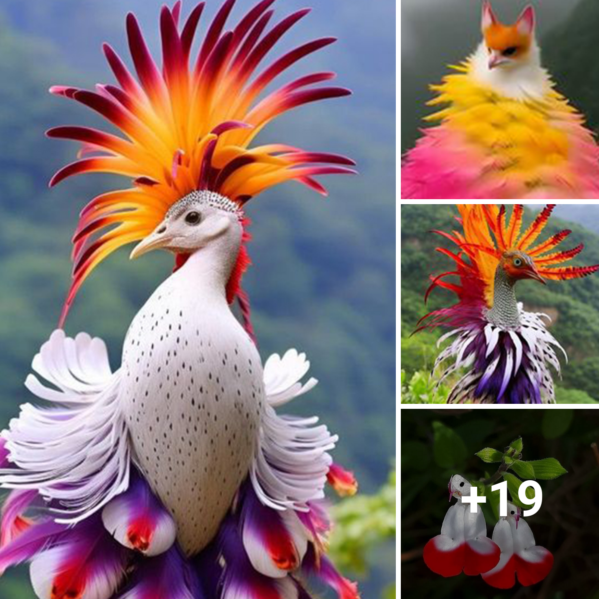 Nature is enchanting: brilliant birds