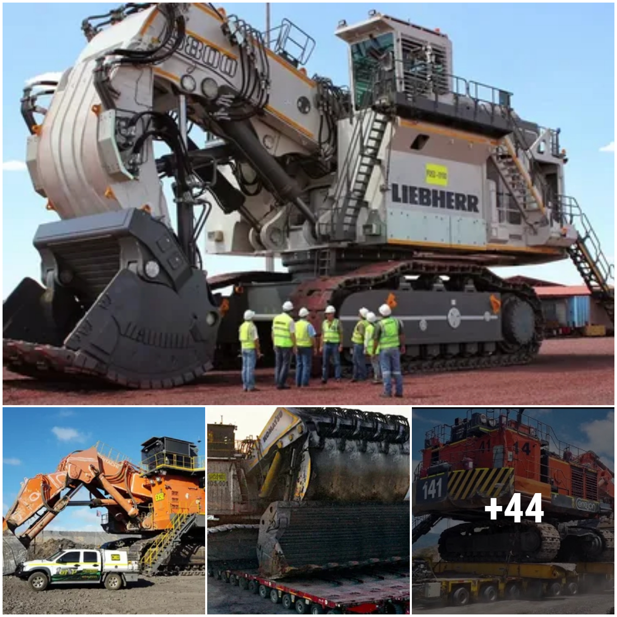 The world’s largest excavator is being transported – an extremely difficult task