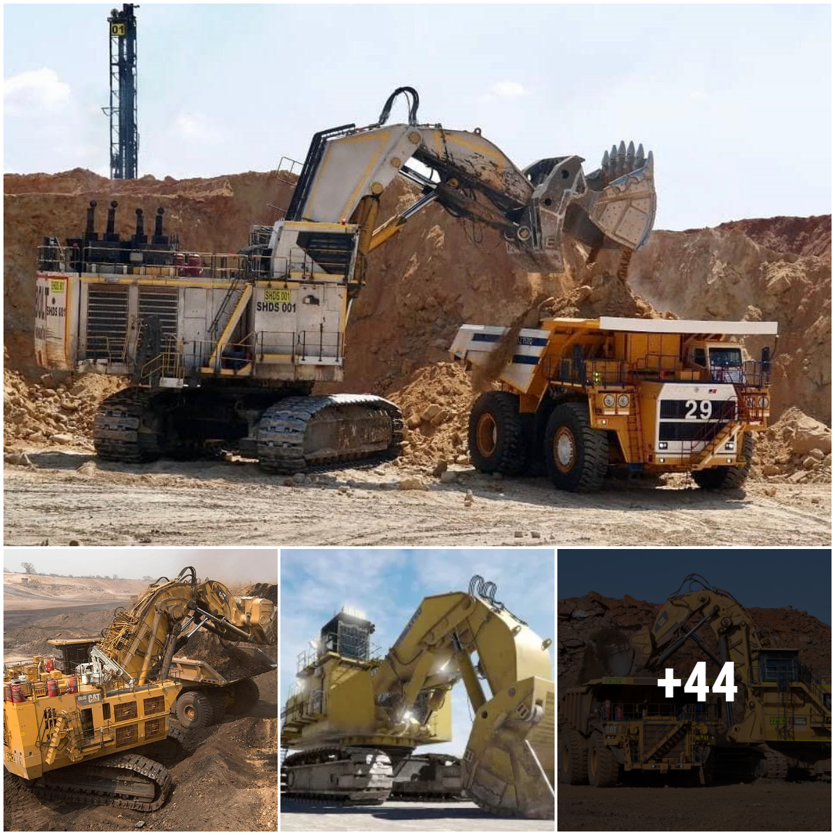 Discover the pure power of Europe’s largest excavator