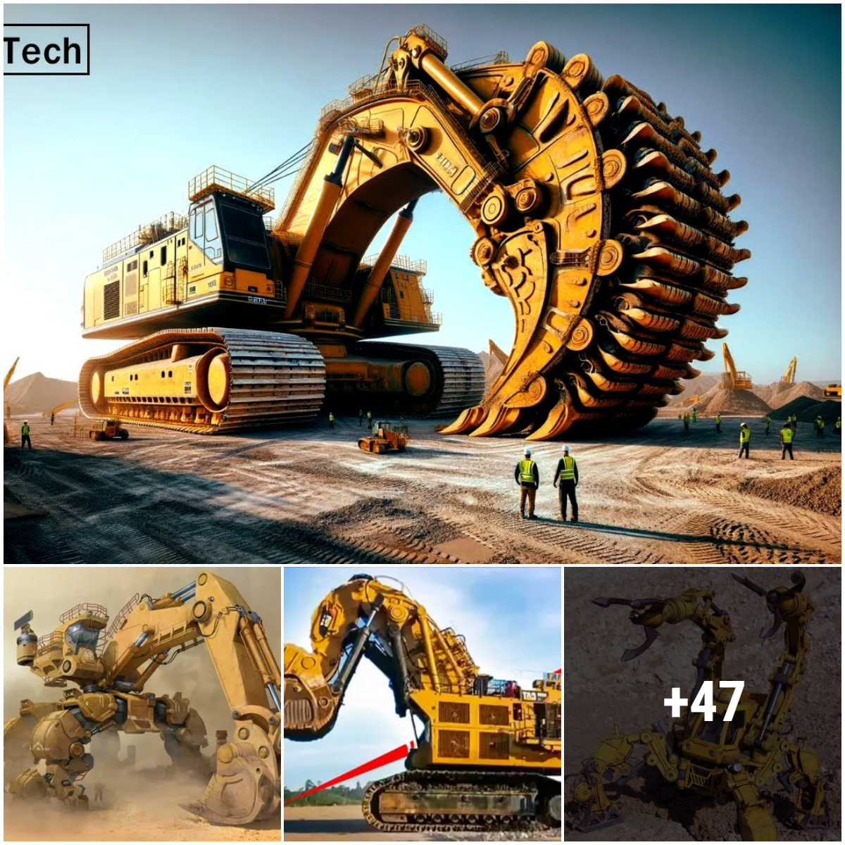 Witness the enhanced power of heavy machinery mechanical marvels