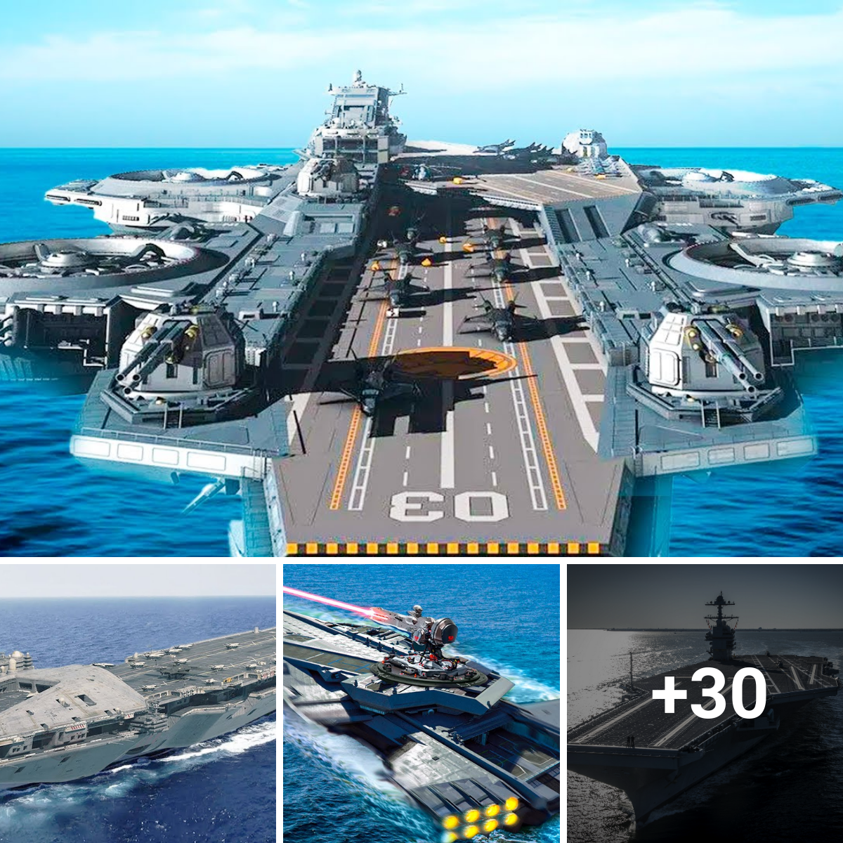 America’s giant aircraft carrier cannot be defeated thanks to billions of dollars worth of engineering