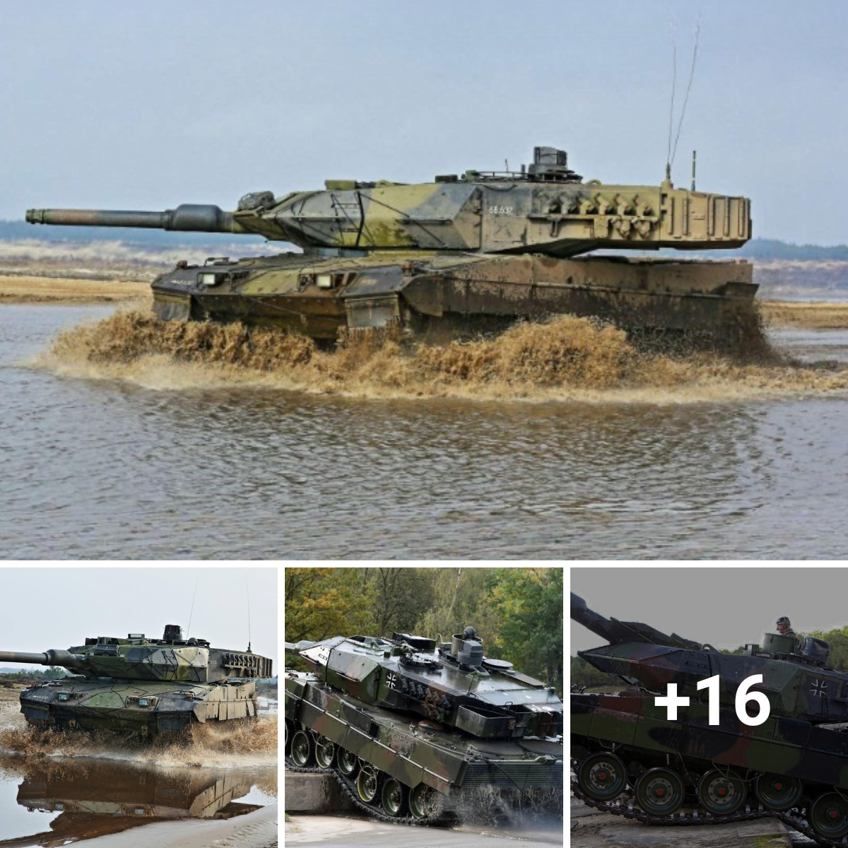 The most advanced main combat tank in the world, the Leopard 2A5, serves as the “Steel Wall” of the German Army.