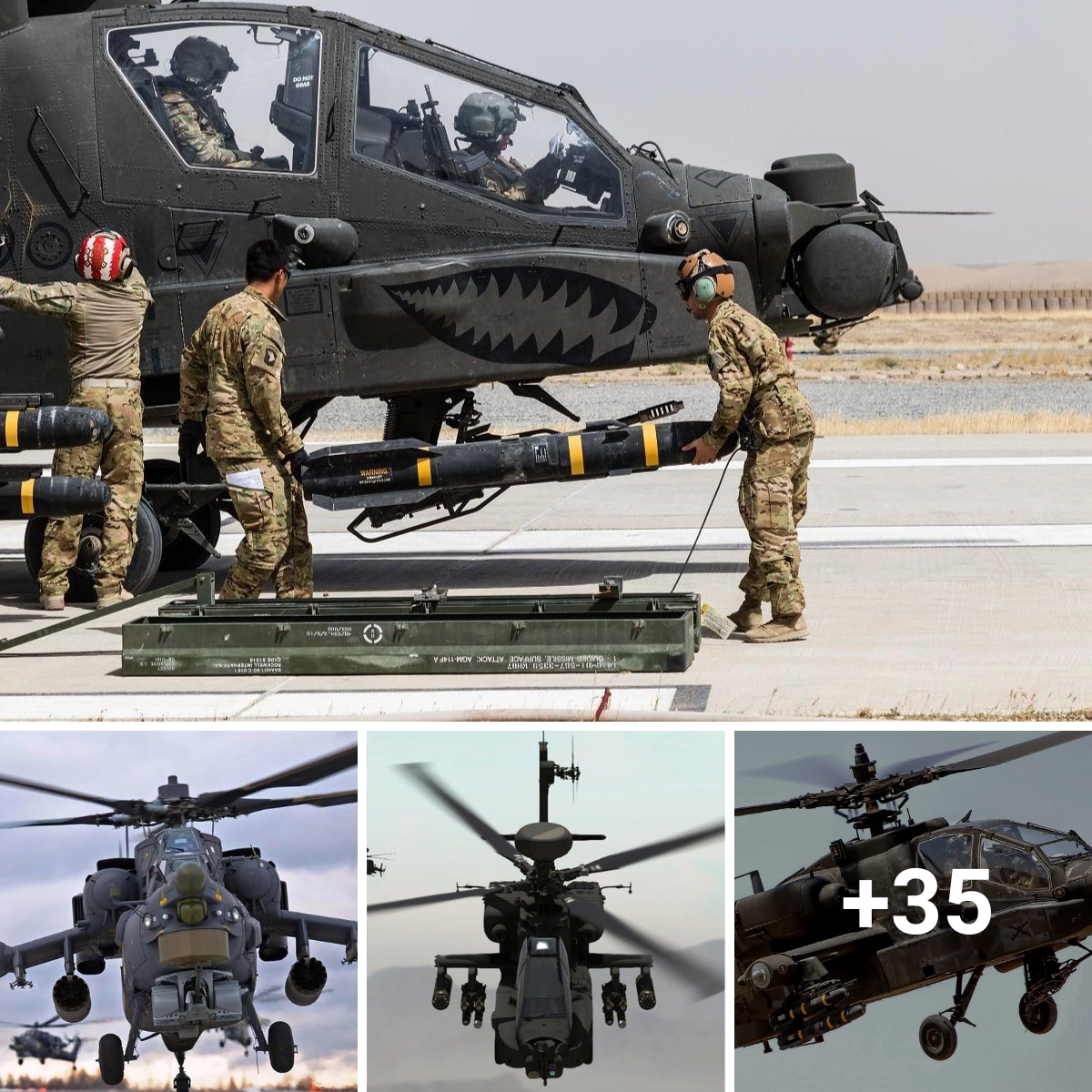 It’s unbelievable how much $930 million was spent on Apache helicopters and weapons.