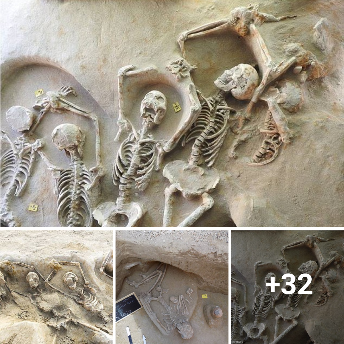 Eighty bones with their wrists bound above their heads have been found, and this discovery may represent a chapter in Greek history — rebels who attempted a coup in the seventh century BC.