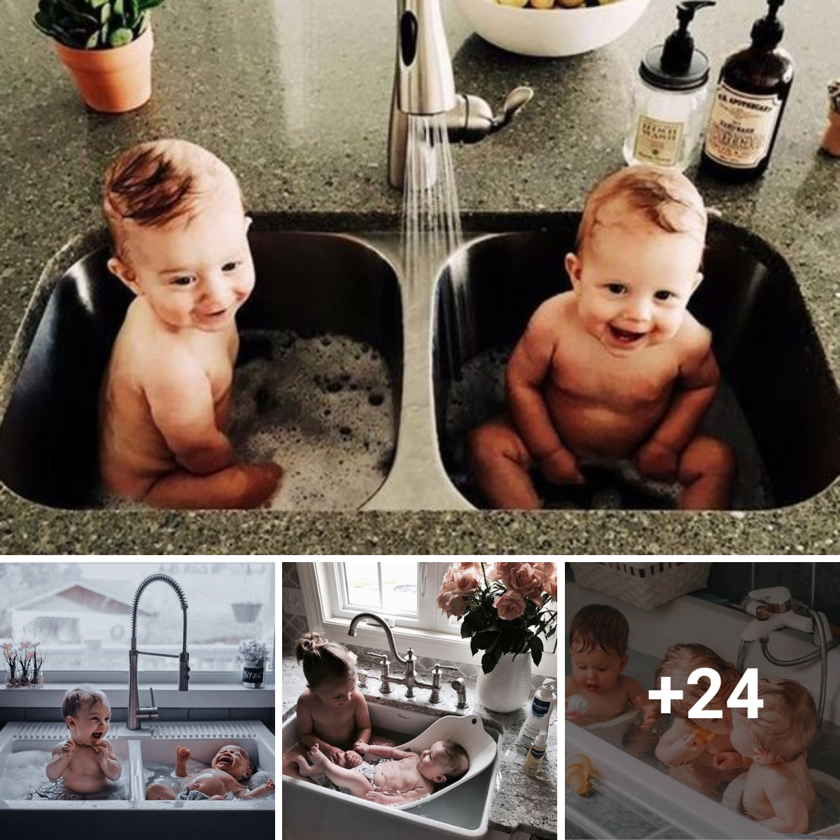 Taking Adorable and Priceless Pictures of Infants Having Fun in the Tub