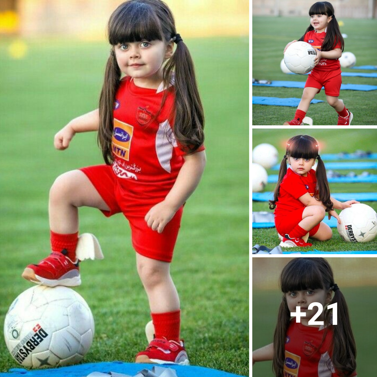 In the future, my little angel hopes to become a female soccer player. Let’s hope that her dream comes true!