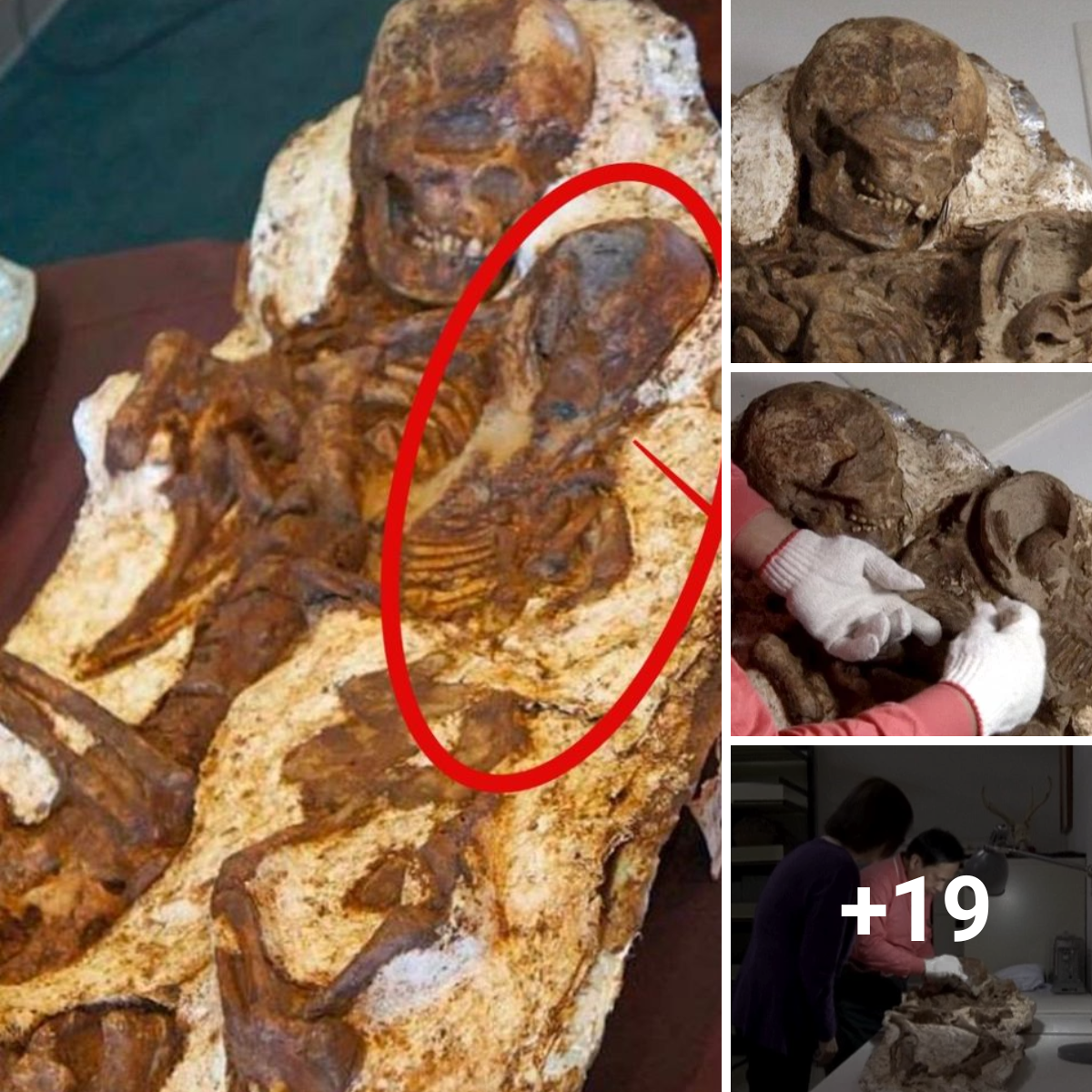 Amazing Find: 4,800-year-old mother and child fossils discovered in Taiwan