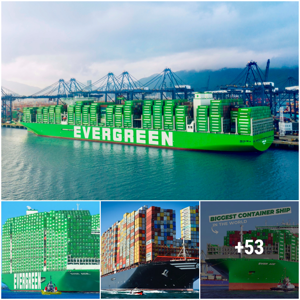 Explore the insides and engineering wonders of the largest container ship ever built in history
