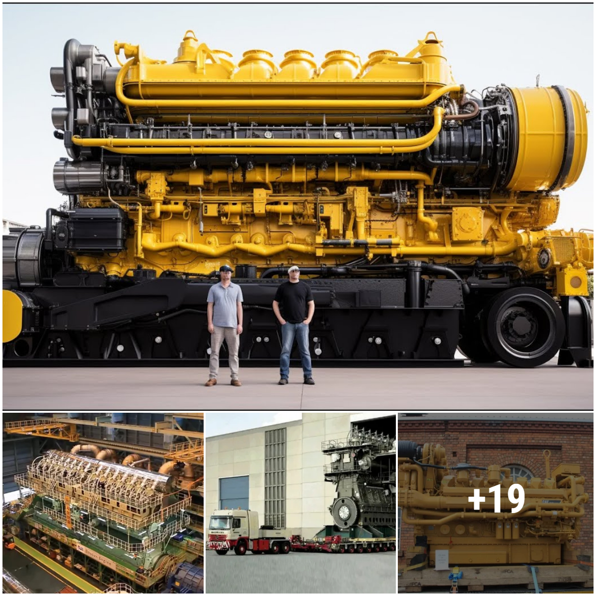 The engineering giant’s 107,389 horsepower wonder diesel is considered the most powerful engine in the world