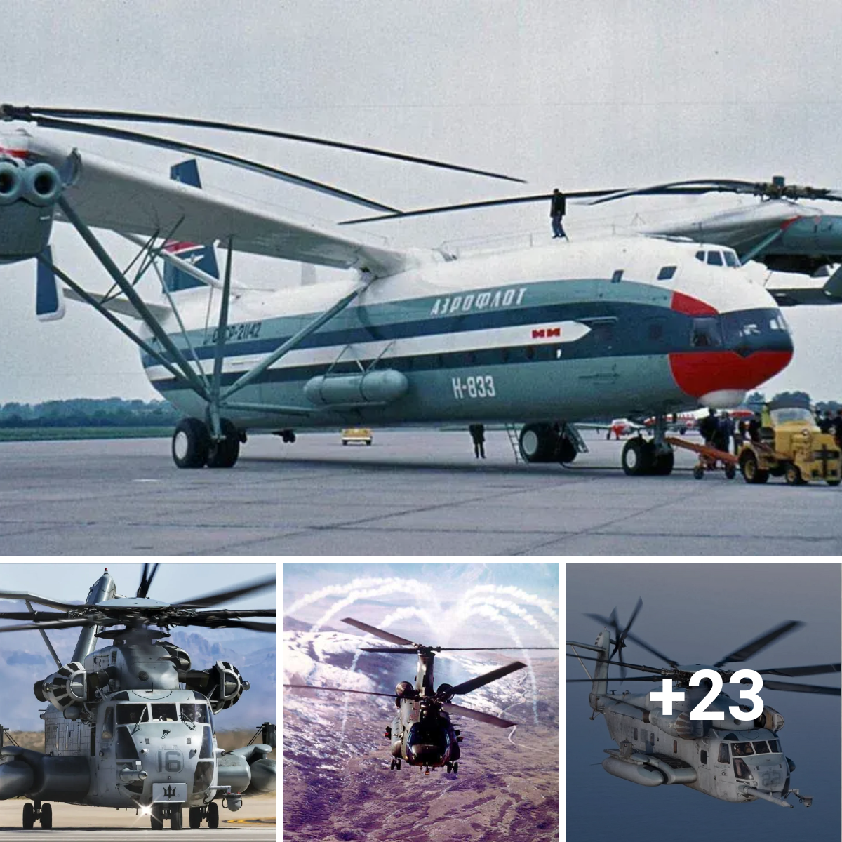 The World’s Biggest Transport Helicopters