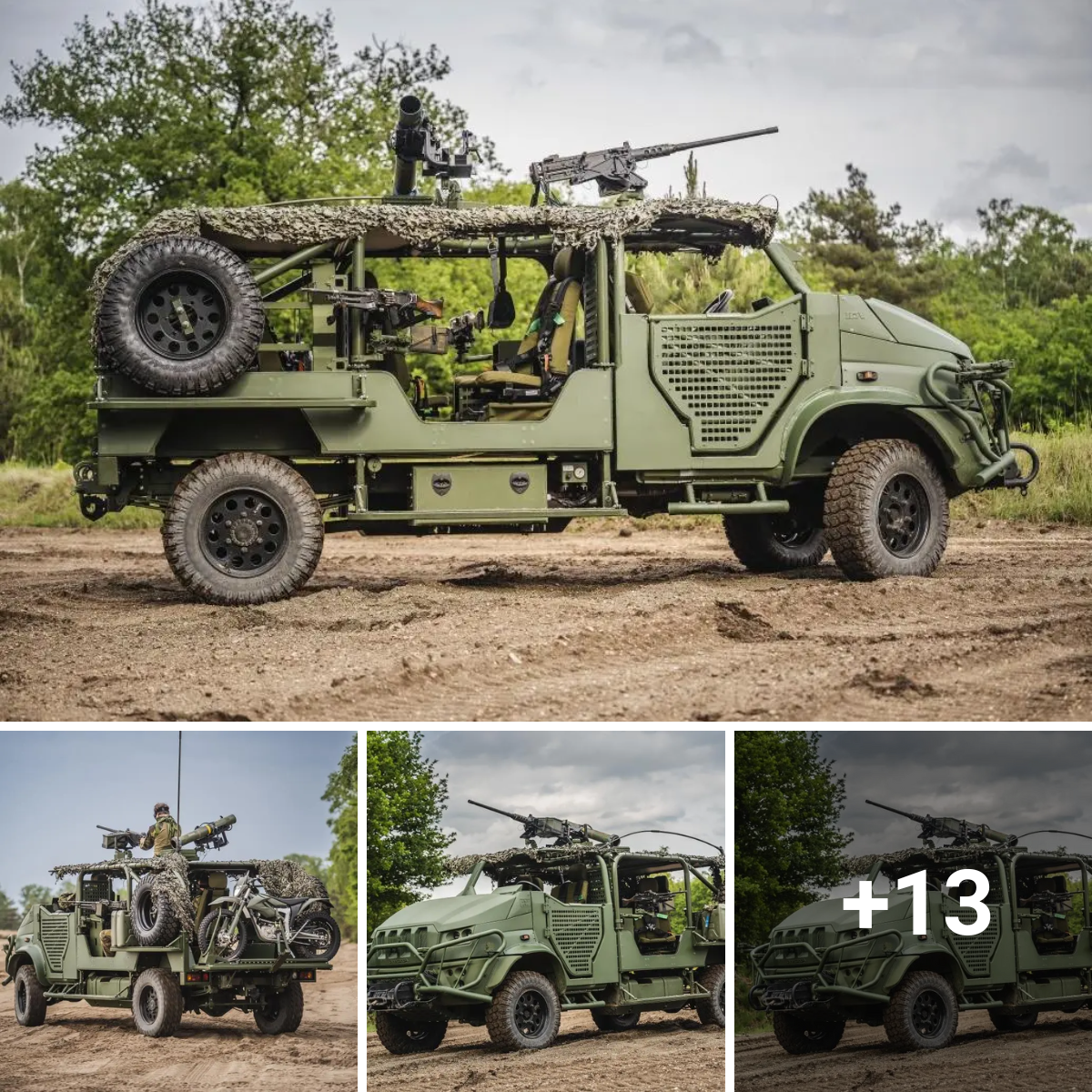 Presenting the Dutch Military’s Most Recent Light Military Vehicle, the DMV4x4 AnacondaSOF DEF