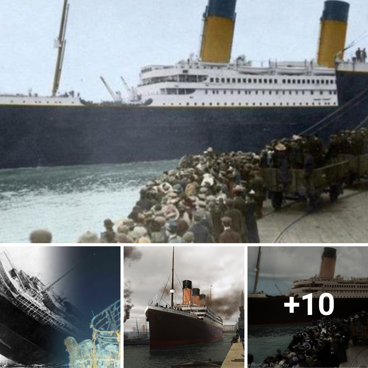 Most recent news: The Titanic’s tragic voyage began when it sailed from Southampton. Today, 112 years ago (Video)