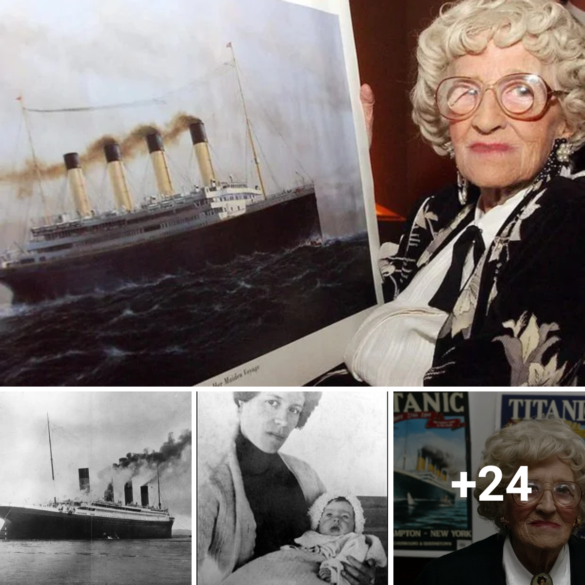 Tragic: The final Titanic survivor boarded the ship at the age of nine weeks and refused to watch movies due to upsetting recollections.